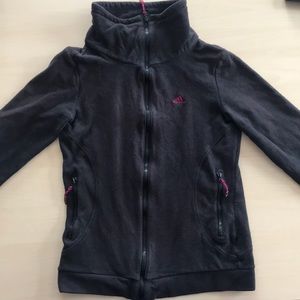 Adidas fleece zip up